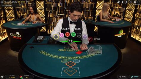 Poker do reino unido ao vivo